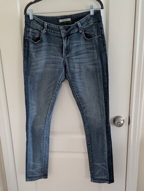 Stetson Ladies Skinny Washed Blue Jeans